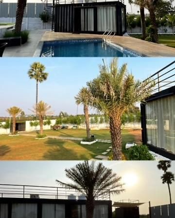 La Serene Farm Stay - Luxary 4 Bed Room Property Haiderabad Buitenkant foto