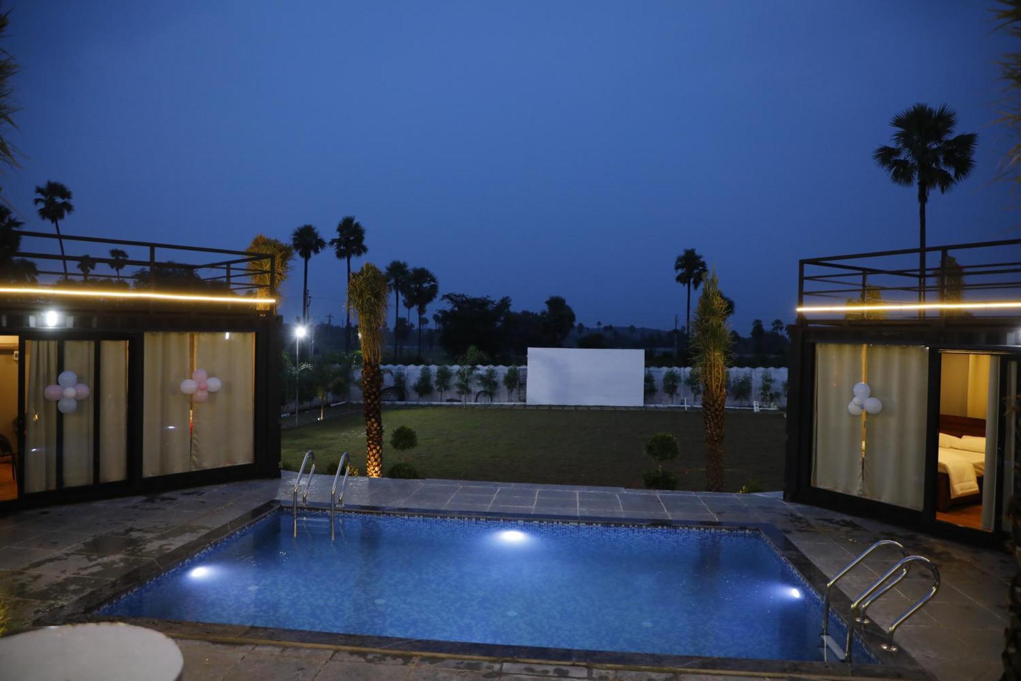 La Serene Farm Stay - Luxary 4 Bed Room Property Haiderabad Buitenkant foto